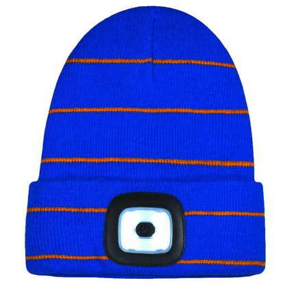 Kids Unisex Winter Beanie Hat with Removable LED Lights