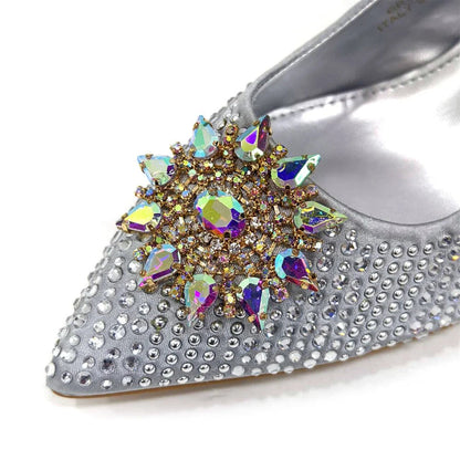 2024 Nigerian Design Evening Party Shoes And Bag Set Lucky Star Bag With