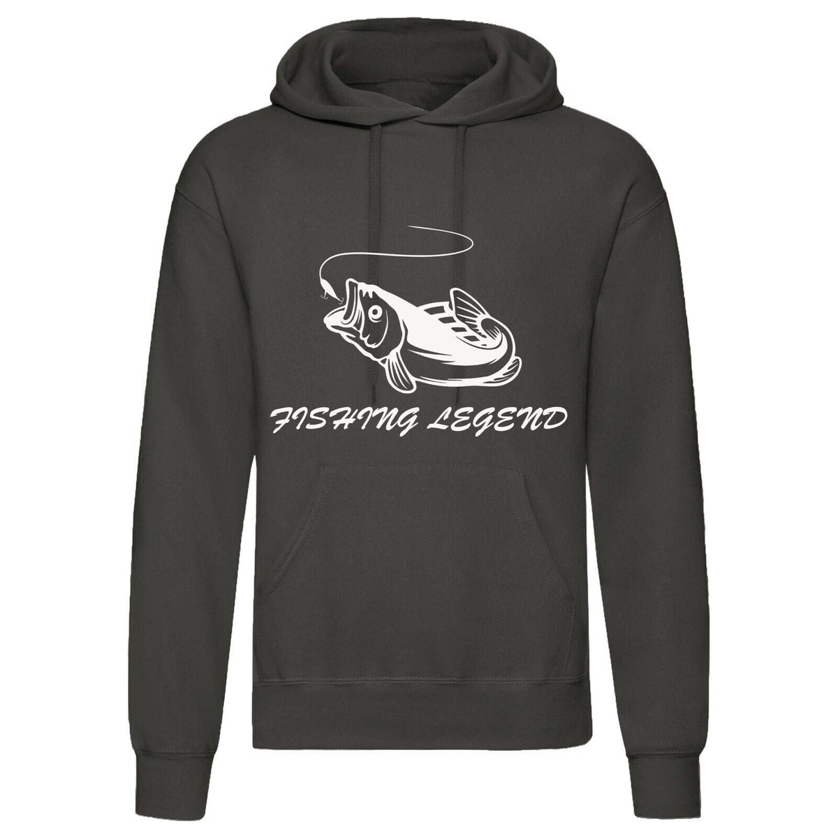 Adults 'Carp Fishing Legend' Angling Hooded Top