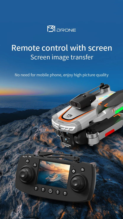 NEW M3 Drone 8K HD 5G GPS Photography Remote Control Aerial Aircraft Dual