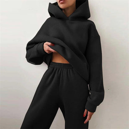 Women's Two Pieces Oversized Tracksuit