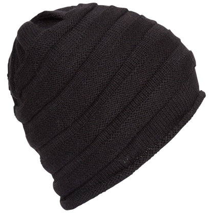Womens Escalera Dual Style Knitted Beanie Hat