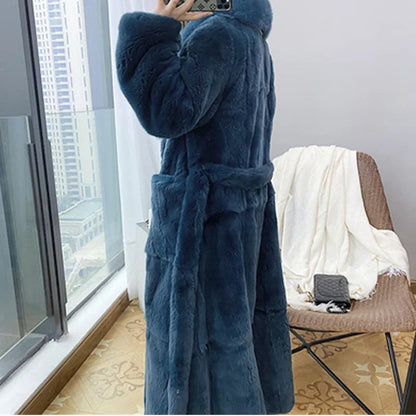 Women's Winter Jackets Faux Fur Coat Warm Thick Loose Plus Size Outerwear