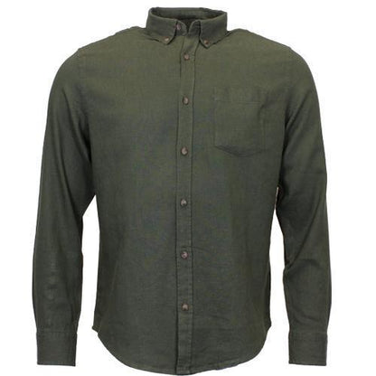 Mens ex High Street Button Down Linen Shirt