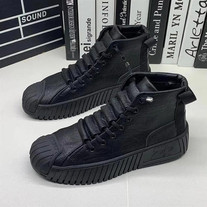 Men Boots Increased Lace-up Casual Quality Outdoor Boots