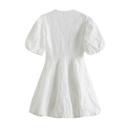 Women's Casual Slimming Fashion Versatile Solid Color Dress