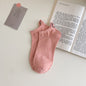 Women's Smiley Ankle Socks Thin Embroidery Ins Short Fashion Tight Socks