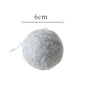 Seahorse yarn christmas ball ornament