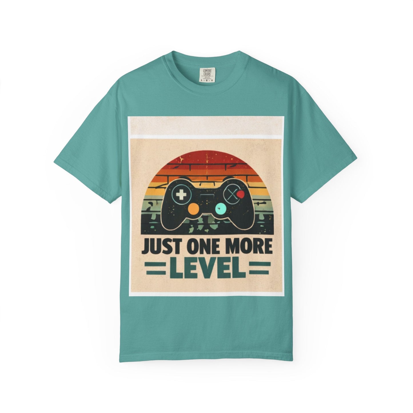 Retro Video Game Controller Just One More Level T-Shirt | Gamer Tee