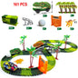 Children's Rail Car Toy Electric Dinosaur