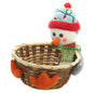 Christmas decorations fruit basket