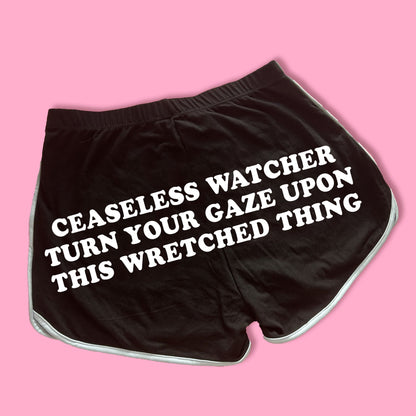 Stylish Casual Sports Shorts With Letter Print