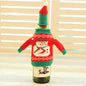 Knitted Christmas Bottle Set