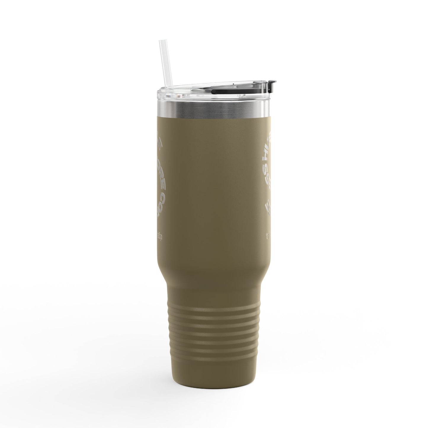 Hustle More Less Coffee Insulated Travel Mug 40oz | Tumbler
