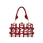 French Sweet Shiny Rhinestone Banquet Small Square Bag