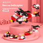 High Military Battleship Tank Special Police Armored Vehicle Children's Day Toy Gift Building Blocks