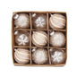 Christmas Decorations 6CM Painted PET