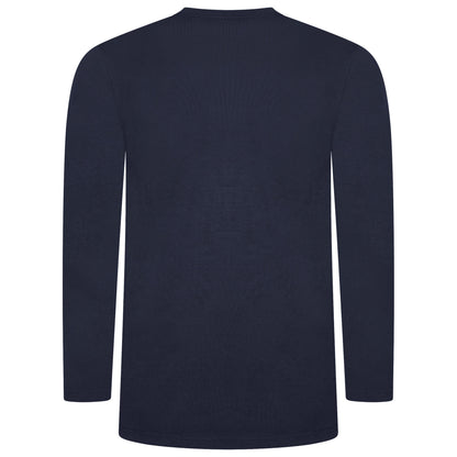Lucky Brand Crew Neck & Closed Hem Flannel Pant Pyjama Set
