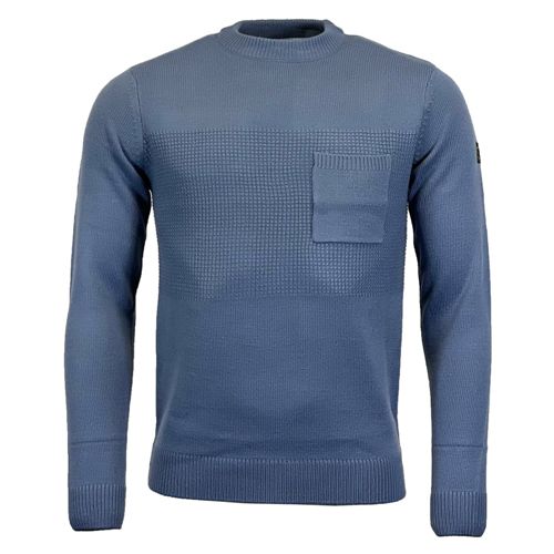 Mens Crew Neck Knitted Jumper