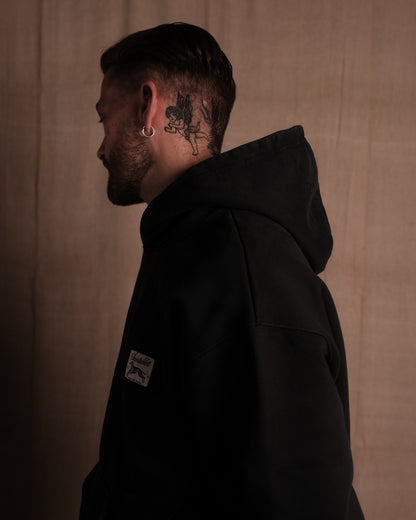 HOOD 001 - Washed Black