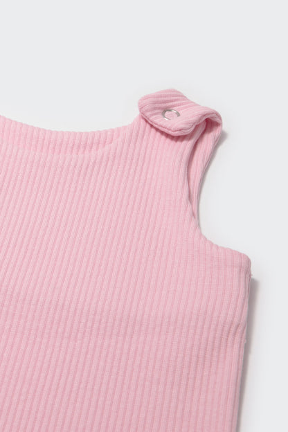 Sweet Pink Dungarees