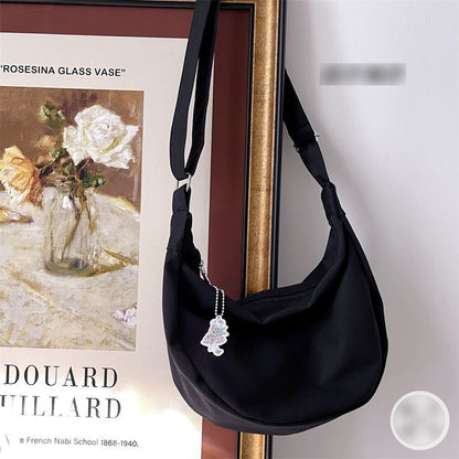 Women's Fashion Simple Solid Color Crossbody Bag