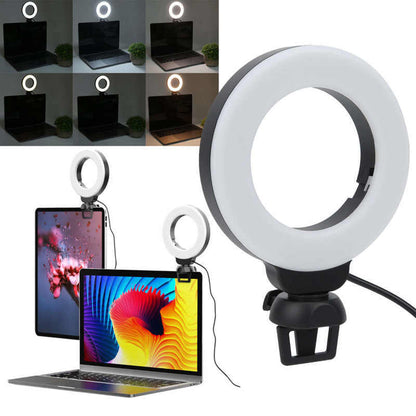 LED ring light for video conferencing