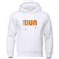 Street Fashion Printing Loose-fitting Hoodie Men