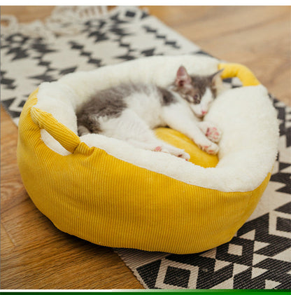 Plush Cat Sleeping Pad Villa Cat Supplies