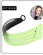 Color Twist Three-strand Braid Gradient Wig