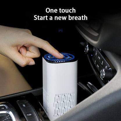 Portable Car Air Purifier - Negative Ion Generator | Remove Smoke, Dust & Odors for Home & Car
