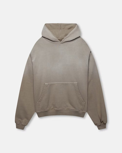 BLANK HEAVYWEIGHT FADE OUT HOODIE MOCHA