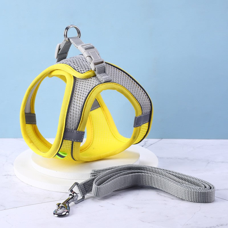 Outdoor Reflective Vest Type Pet Traction Rope
