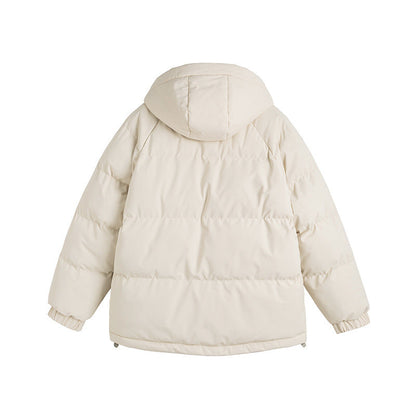 Winter Fake Two-piece Cotton-padded Coat For Men And Women Loose Cotton Jacket