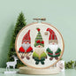 Cross-border New Embroidery Christmas Embroidery KIT Christmas KIT Embroidery Handicraft DIY Material