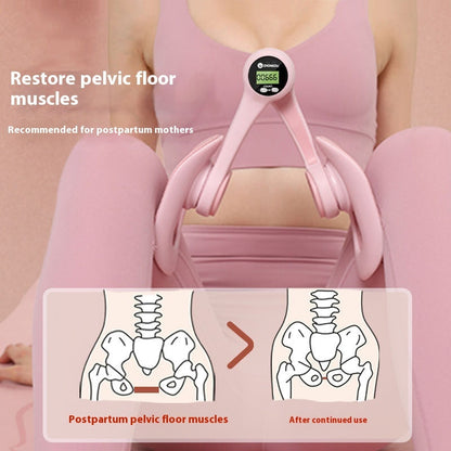 Ergonomic Thigh Trainer Thigh Trainer With Counter Adjustable Thigh With Lcd Display For Men Women Pelvic Floor Muscle Trainer