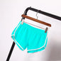 Women's Solid Color Breathable Workout Shorts