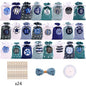 Satin Drawstring Bag Coming Day 1-24 Hanging Suit Candy Gift Satin Bag