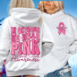 In October We Wear Breast Cancer Awareness Sweat
