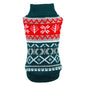 Fashion Pet Geometric Diamond Plaid Sweater