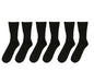 6 Pairs Men's Bamboo Diabetic Comfort Socks Moisture-Wicking Antibacterial Hypoallergenic Extra Wide Sustainable by Sock Stack