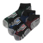 6 Pairs Mens Athletic Low-Cut Trainer Sport Socks for Running Cycling Gym Compression Moisture-Wicking with Arch Support by Sock Stack