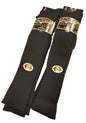 6 Pairs Mens Knee High Wool Hiking Riding Socks Cushioned Arch Support Durable Reinforced Toe Warm Breathable by Sock Stack