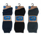 6 Pairs Thick Cushioned Men's Boot Socks Heavy Duty Cotton Rich Reinforced Heel and Toe for Durability and Comfort Ideal for Work and Hiking by Sock Stack