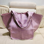 Vintage Large Capacity Handbags PU Soft Leather Big Bag Designer Luxury Women Shoulder Bag Beach On Vacation Woman Tote Bag