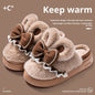 Indoor Warm Non-slip Cute Couples Cotton Shoes