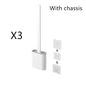 Creative Wall-Mounted Soft Brush With Cover For Toilet Washing