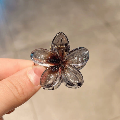 High Sense Plumeria Rubra Seaside Holiday Barrettes