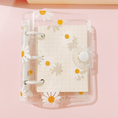 Kawaii Mini 3 Hole Daisy Notebook Planner Organizer Binder