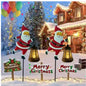Creative Solar-Powered Santa Yard Decoration Light